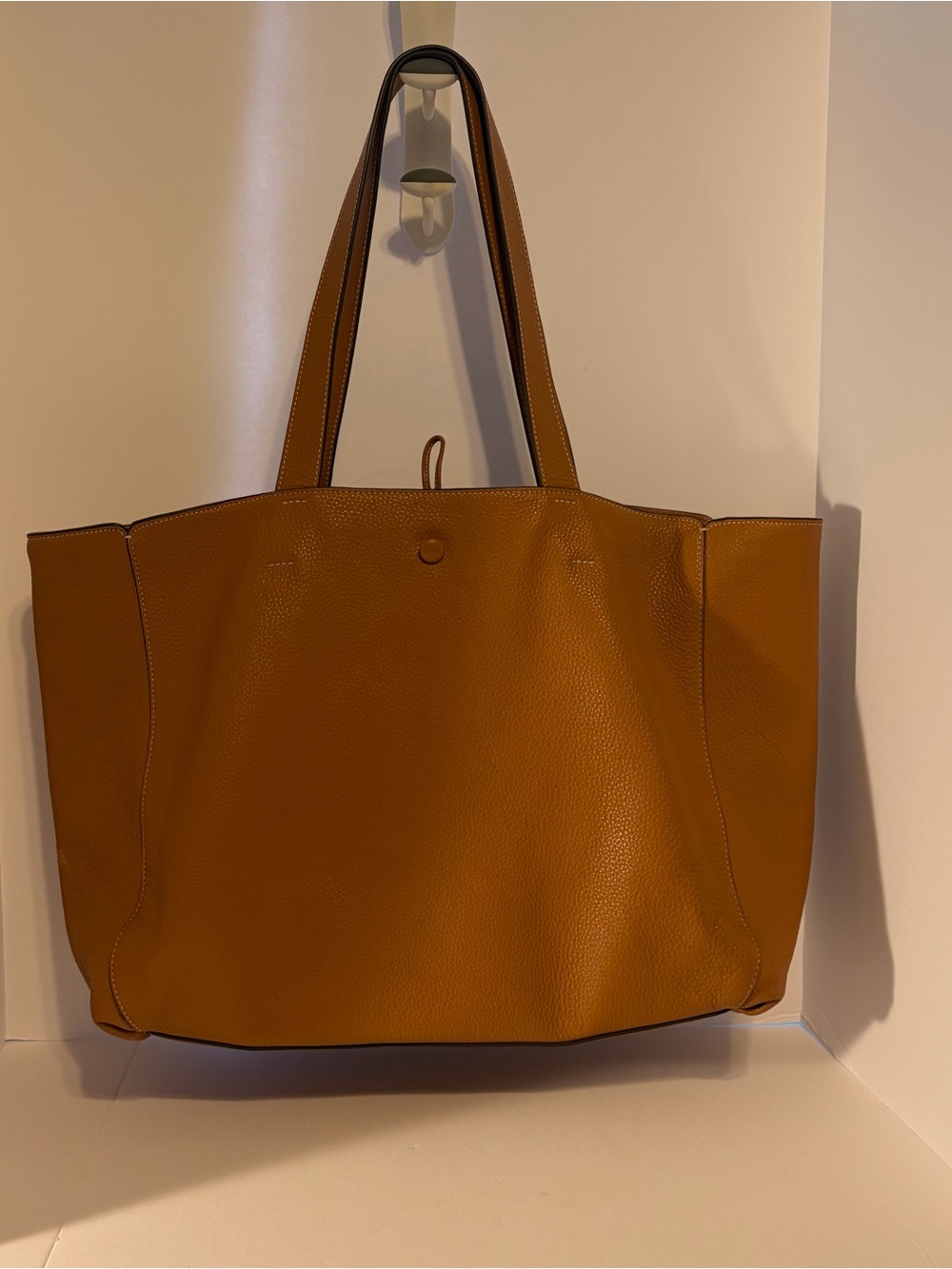 Vera Bradley Hathaway Leather Tote Bag (Roasted Pecan color)